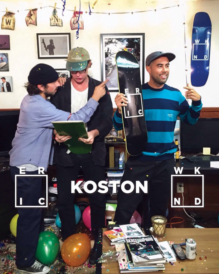 Eric Koston - wknd skateboards