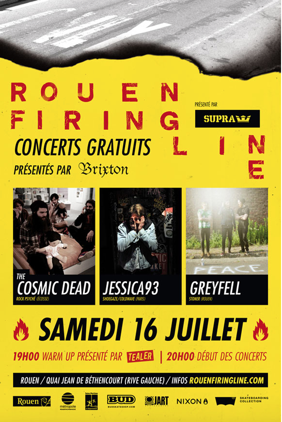 Rouen Firing Line Concert Brixton 16 juillet 2016